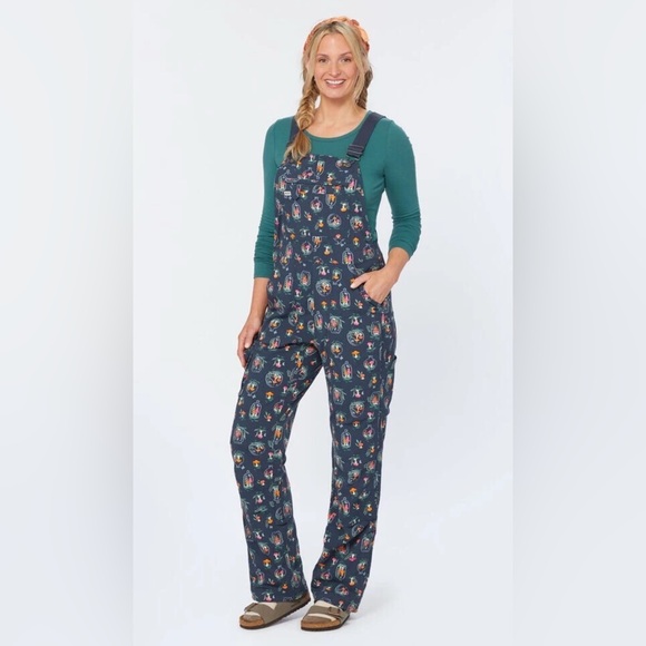 Duluth Trading Size S x 31 Women's Heirloom Gardening Lined Overalls Mushroom - Picture 2 of 14